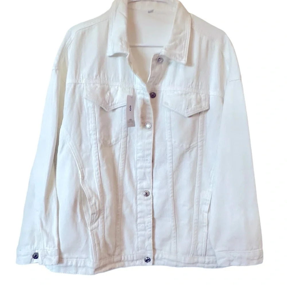 NWT Women's Denim Jacket Spring Autumn Short Coat Jean Jackets